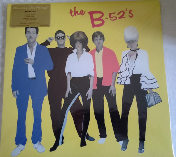 The B-52's – The B-52's (Vinyl, LP, Album, Limited Edition, Numbered, Reissue, Yellow, 180gram, 2015)