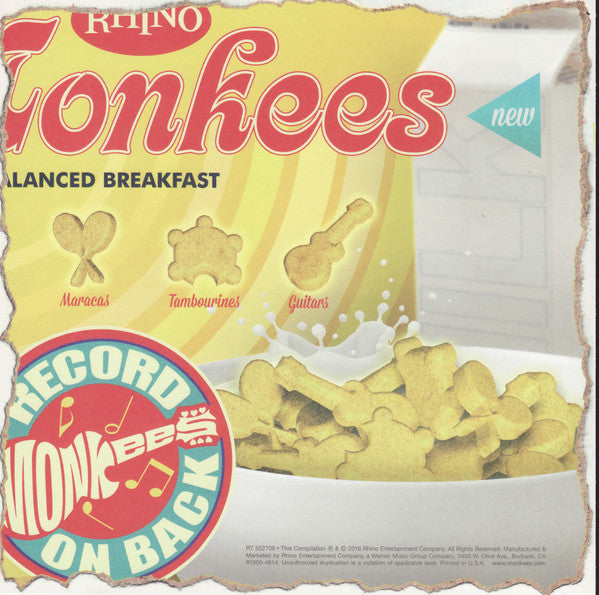 The Monkees – Cereal Box Record Set (Vinyl, 7", 45 RPM, Single Sided, Limited Edition, 2016) – photo 2