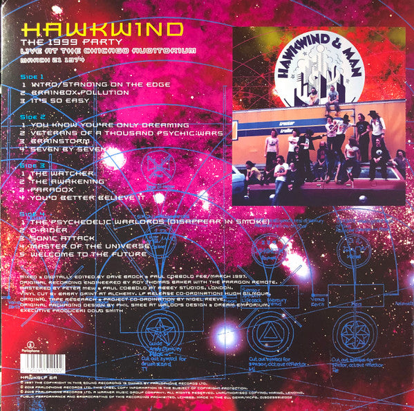 Hawkwind – The '1999' Party (Live At The Chicago Auditorium March 21 1974) (Vinyl, 2xLP, Record Store Day, Limited Edition, Reissue, 2019) – photo 4
