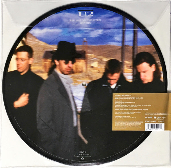 U2 – Red Hill Mining Town (2017 Mix) (Vinyl, 12", 45 RPM, Record Store Day, Single, Limited Edition, Picture Disc, 2017) – photo 2