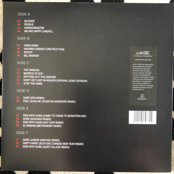 Gorillaz – D-Sides (Vinyl, 3xLP, Record Store Day, Compilation, Limited Edition, Remastered, 180g, 2020) – photo 2