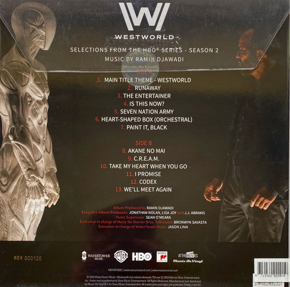 Ramin Djawadi – Westworld (Selections From The HBO® Series - Season 2) (Vinyl, LP, Limited Edition, Numbered, Reissue, Red, 2022) – photo 2