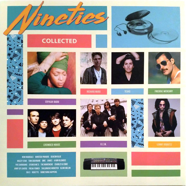 Various – Nineties Collected (Vinyl, 2xLP, Compilation, Limited Edition, Numbered, Crystal Clear, 180g, 2022) – photo 2
