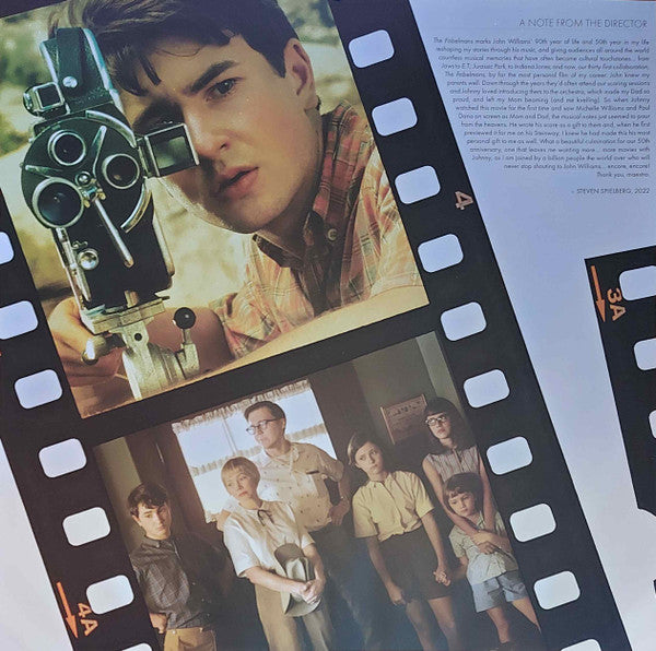 John Williams – The Fabelmans (Original Motion Picture Soundtrack) (Vinyl, LP, Album, Limited Edition, Numbered, Gold Marbled, ATM Shop Exclusive, 2023) – photo 4
