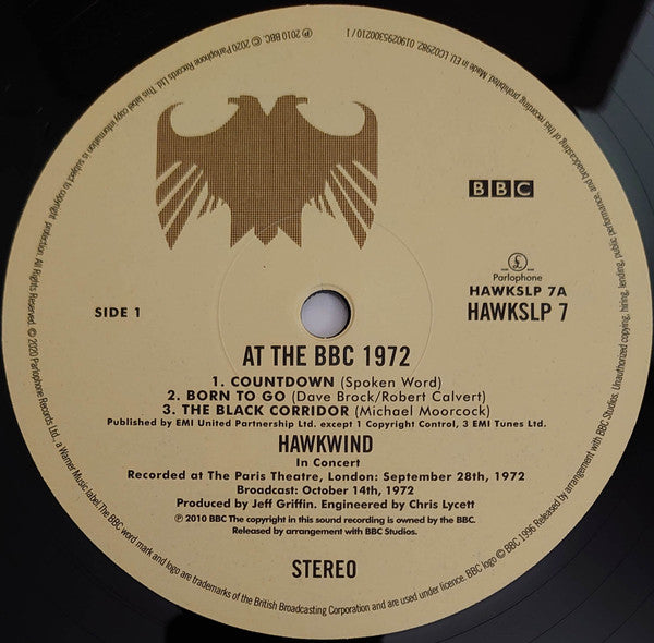 Hawkwind – At The BBC - 1972 (Vinyl, 2xLP, Album, Record Store Day, Limited Edition, Reissue, Mono, 2020) – photo 5