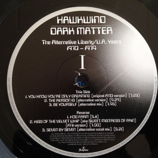 Hawkwind – Dark Matter (The Alternative Liberty / U.A. Years 1970 – 1974)  (Vinyl, 2xLP, Record Store Day, Compilation, Limited Edition, 180 gram, 2018) – photo 5
