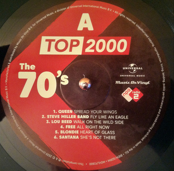 Various – Top 2000: The 70's (Vinyl, 2xLP, Compilation, Limited Edition, Numbered, Green, 2020) – photo 4
