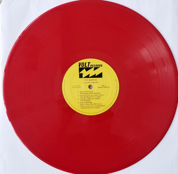 Otis Redding – Otis Redding Live In Europe (Vinyl, LP, Album, Record Store Day, Limited Edition, Reissue, Mono, Red, 2017) – photo 5