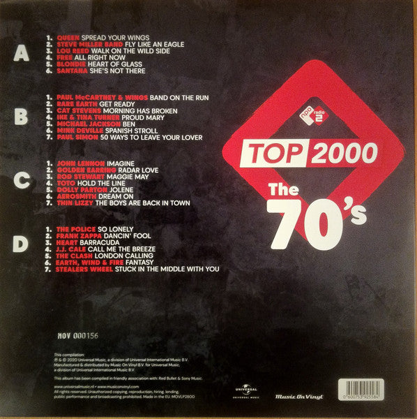 Various – Top 2000: The 70's (Vinyl, 2xLP, Compilation, Limited Edition, Numbered, Green, 2020) – photo 3