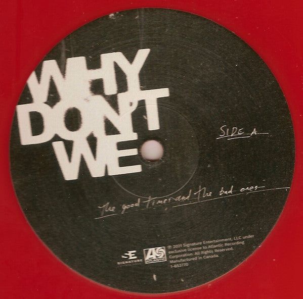 Why Don't We – The Good Times and The Bad Ones (Vinyl, LP, Album, Orange Crush, 2021) – photo 5