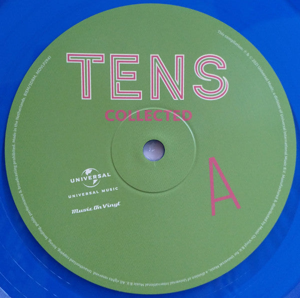 Various – Tens Collected (Vinyl, 2xLP, Compilation, Limited Edition, Numbered, Blue Transparent, 2022) – photo 3