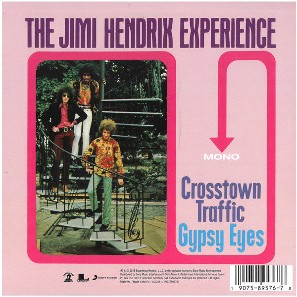 The Jimi Hendrix Experience – Burning Of The Midnight Lamp (Vinyl, 7", 45 RPM, EP, Record Store Day, Limited Edition, Mono, Clear Orange, 2018) – photo 3
