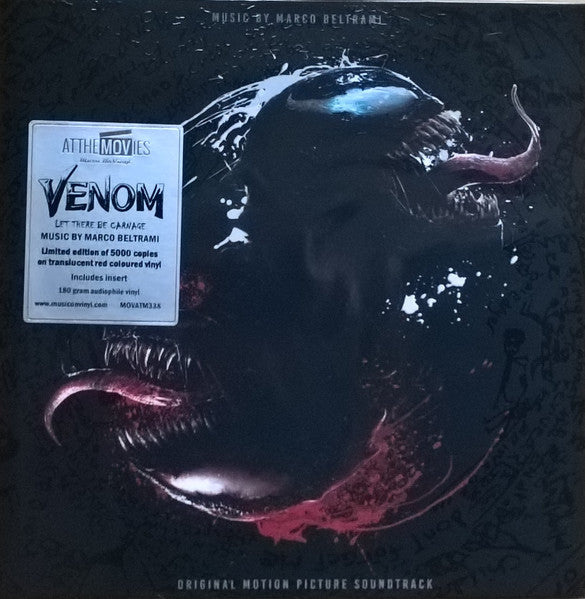 Marco Beltrami – Venom: Let There Be Carnage (Original Motion Picture Soundtrack) (Vinyl, LP, Limited Edition, Numbered, Red Translucent, 180 Gram, 2022) – photo 2