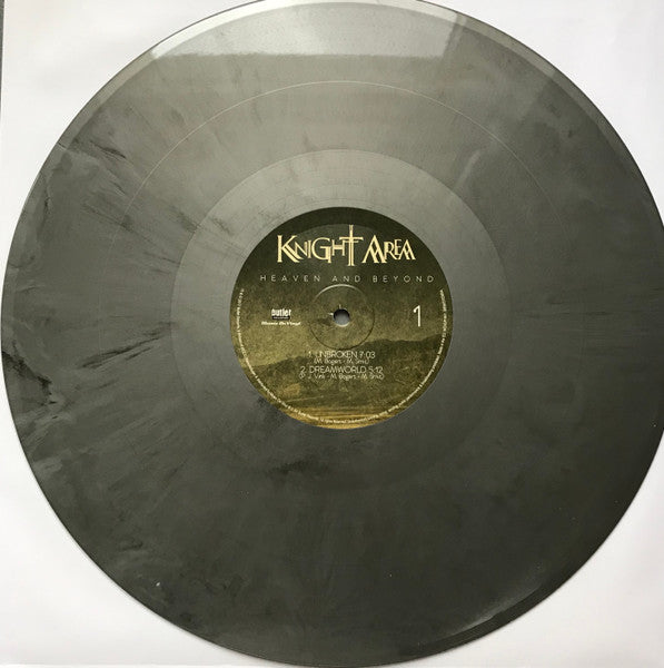 Knight Area – Heaven And Beyond (Vinyl, 2xLP, Album, Limited Edition, Numbered, Silver & black mixed, 2017) – photo 3