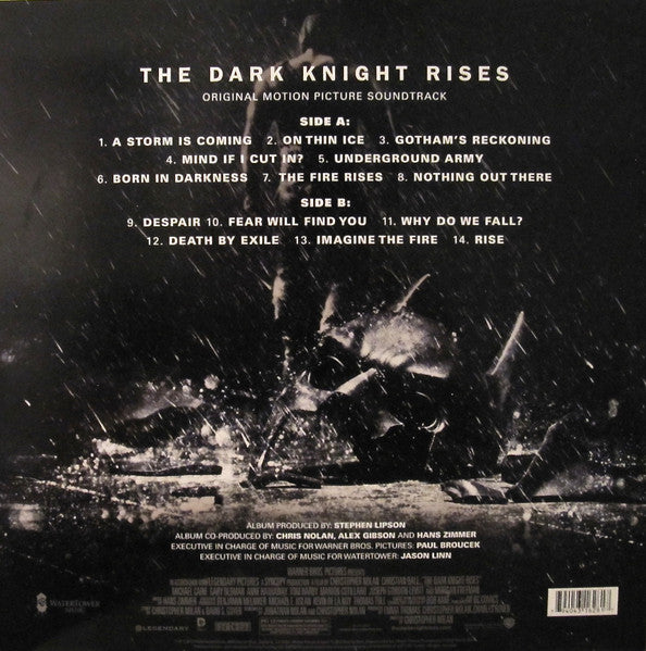 Hans Zimmer – The Dark Knight Rises (Original Motion Picture Soundtrack) (Vinyl, LP, Album, 2012) – photo 2