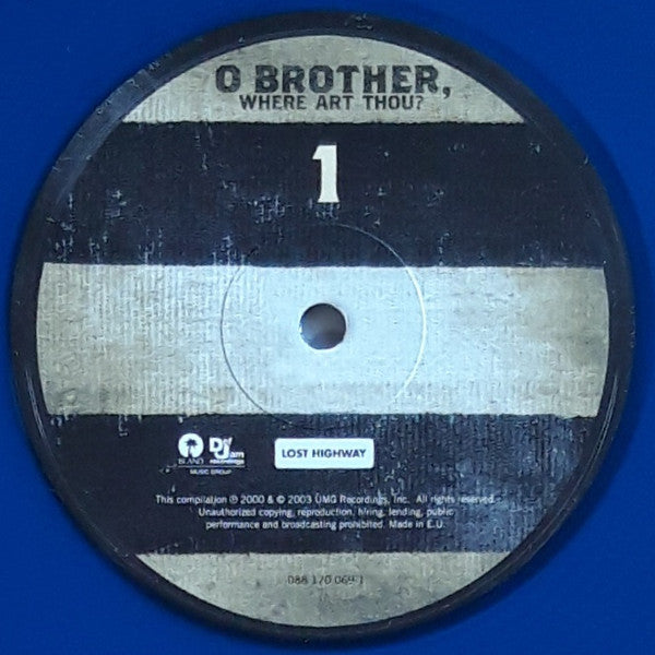 Various – O Brother, Where Art Thou? (Music From A Film By Joel Coen & Ethan Coen) (Vinyl, 2xLP, Compilation, Limited Edition, Reissue, Blue, 2018) – photo 3