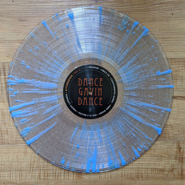 Dance Gavin Dance – Afterburner (Vinyl, LP, Album, Limited Edition, Alternate Artwork, Clear w/ Blue Splatter, 2020) – photo 5