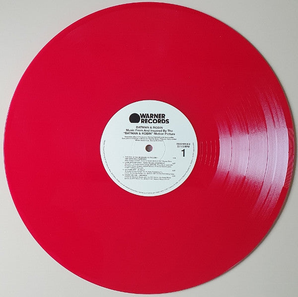 Various – Batman & Robin: Music From And Inspired By The "Batman & Robin" Motion Picture (Vinyl, LP, Red, Blue, Record Store Day, Compilation, Limited Edition, Reissue, 2020) – photo 4
