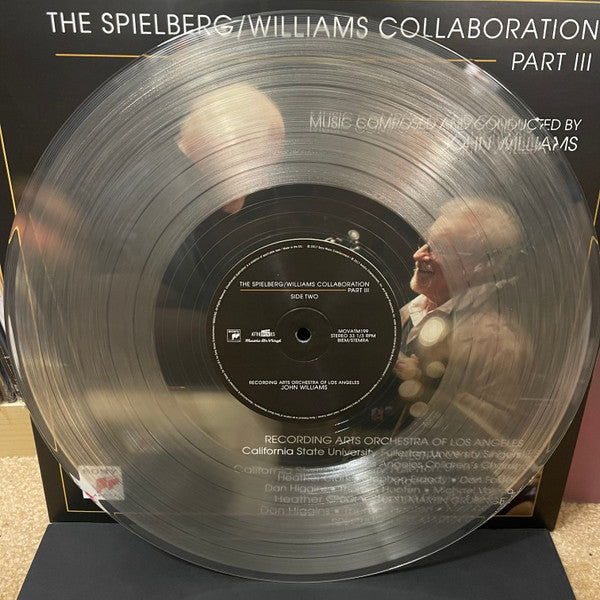 John Williams – The Spielberg/Williams Collaboration Part III (Vinyl, 2xLP, Compilation, Limited Edition, Numbered, Transparent, 2019) – photo 4