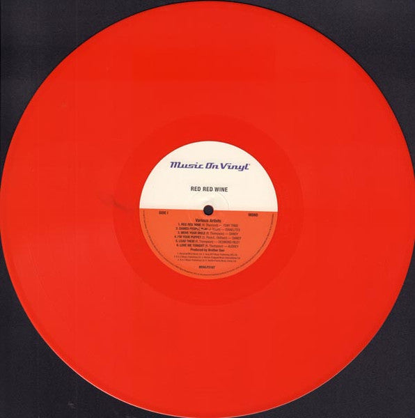 Various – Red Red Wine (Vinyl, LP, Compilation, Limited Edition, Numbered, Mono, Orange, 2018) – photo 5