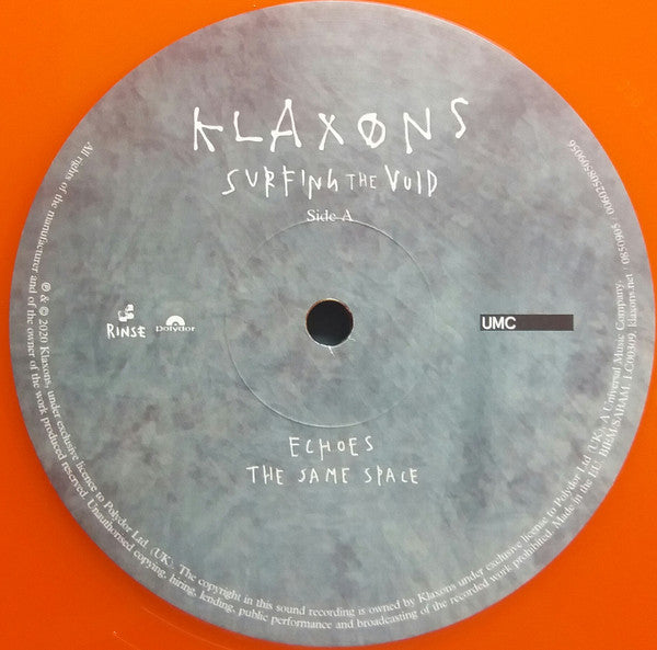 Klaxons – Surfing The Void (Vinyl, 2xLP, Album, Record Store Day, Reissue, Orange [Semi-Translucent], 180 g, 2020) – photo 5