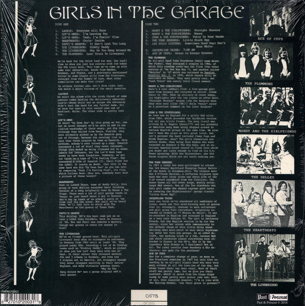 Various – Girls In The Garage Vol.3 (Vinyl, LP, Record Store Day, Compilation, Limited Edition, Numbered, Reissue, Peach, 2018) – photo 2