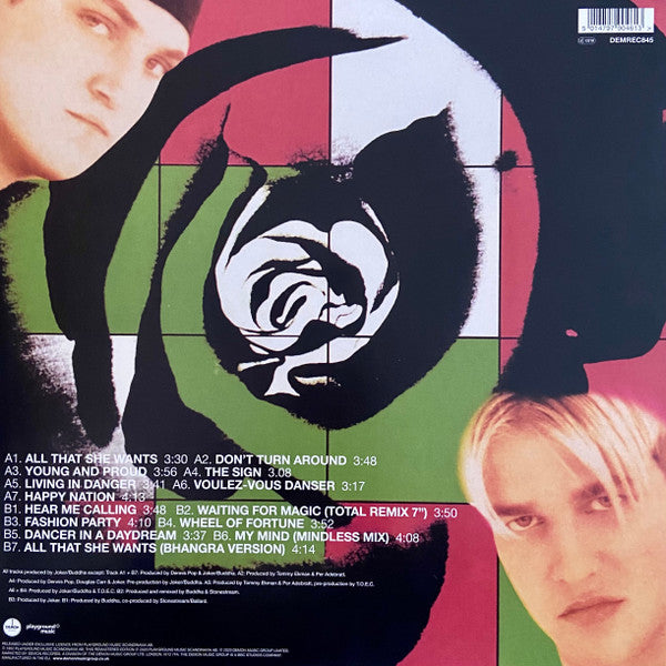 Ace Of Base – Happy Nation (U.S. Version) (Vinyl, LP, Album, Reissue, Clear, 140 Gram, 2020) – photo 2