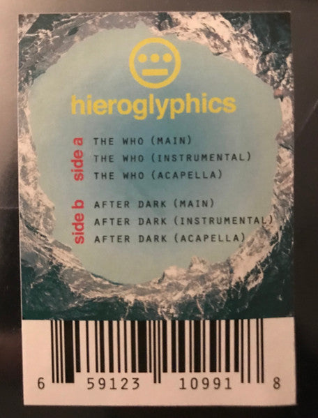 Hieroglyphics – The Who / After Dark (Vinyl, 12", Limited Edition, Picture Disc, 2018) – photo 4