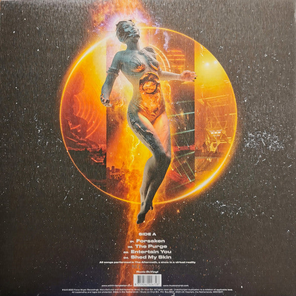 Within Temptation – The Aftermath EP (Vinyl, 12", Single Sided, EP, Limited Edition, Numbered, Crystal Clear, 2022) – photo 2