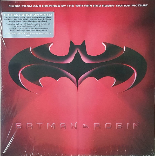 Various – Batman & Robin: Music From And Inspired By The "Batman & Robin" Motion Picture (Vinyl, LP, Red, Blue, Record Store Day, Compilation, Limited Edition, Reissue, 2020)