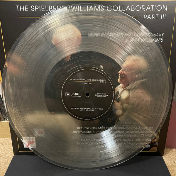 John Williams – The Spielberg/Williams Collaboration Part III (Vinyl, 2xLP, Compilation, Limited Edition, Numbered, Transparent, 2019) – photo 3