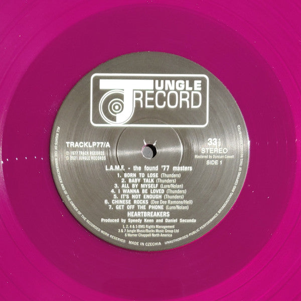 Heartbreakers – L.A.M.F. - The Found '77 Masters (Vinyl, LP, Album, Record Store Day, Limited Edition, Remastered, Purple, 2021) – photo 3