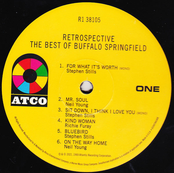 Buffalo Springfield – Retrospective - The Best Of Buffalo Springfield (Vinyl, LP, Compilation, Reissue, Remastered, Mono, 180g, 2021) – photo 3