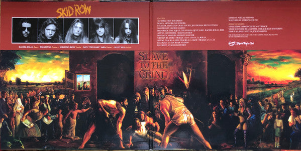 Skid Row – Slave To The Grind (Vinyl, 2xLP, Album, Record Store Day, Deluxe Edition, Limited Edition, Reissue, Red, 180 Gram, 2020) – photo 2