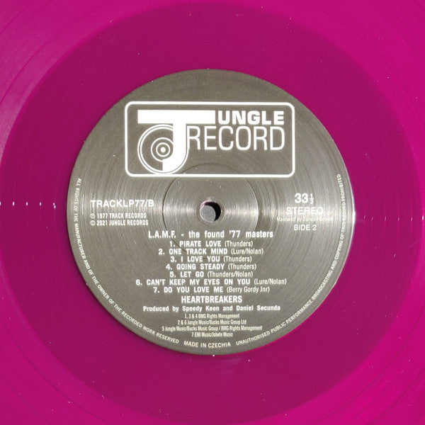 Heartbreakers – L.A.M.F. - The Found '77 Masters (Vinyl, LP, Album, Record Store Day, Limited Edition, Remastered, Purple, 2021) – photo 4
