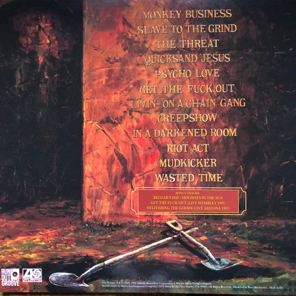 Skid Row – Slave To The Grind (Vinyl, 2xLP, Album, Record Store Day, Deluxe Edition, Limited Edition, Reissue, Red, 180 Gram, 2020) – photo 3