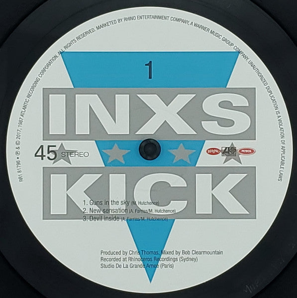 INXS – Kick (Vinyl, 2xLP, 45 RPM, Album, Reissue, Remastered, 30th Anniversary Edition, 2018) – photo 3