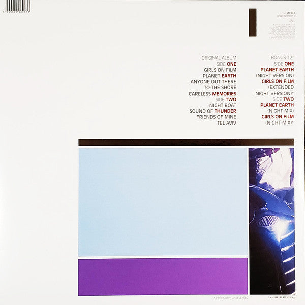 Duran Duran – Duran Duran (Vinyl, LP, Album, 12", 33 ⅓ RPM, Limited Edition, Reissue, White, 2020) – photo 2