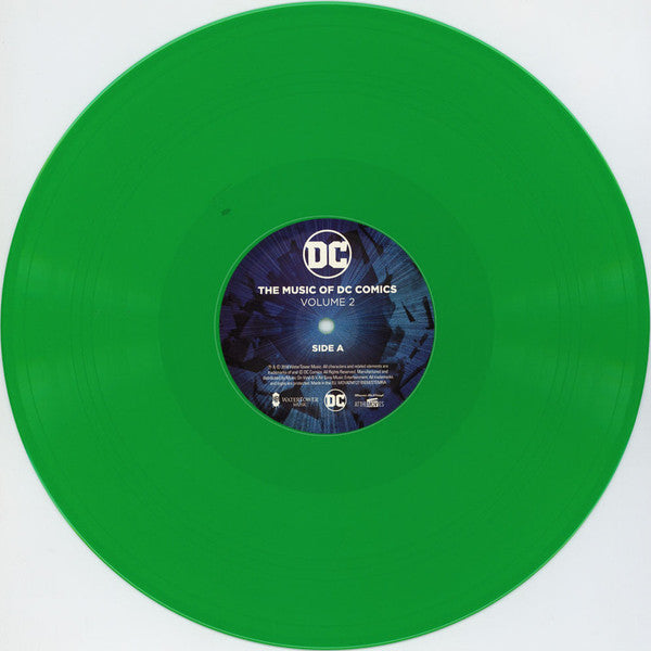 Various – The Music Of DC Comics: Volume 2 (Vinyl, 2xLP, Compilation, Limited Edition, Numbered, Reissue, Lime-Green, 2019) – photo 3