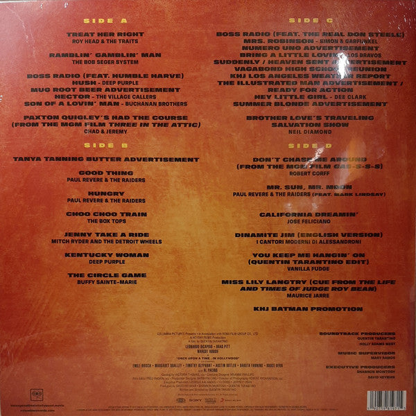 Various – Once Upon A Time In Hollywood (Original Motion Picture Soundtrack) (Vinyl, 2xLP, Compilation, Limited Edition, Orange, 2019) – photo 3