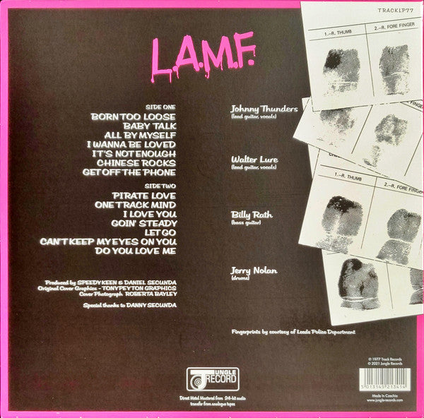 Heartbreakers – L.A.M.F. - The Found '77 Masters (Vinyl, LP, Album, Record Store Day, Limited Edition, Remastered, Purple, 2021) – photo 2