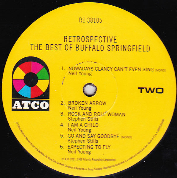 Buffalo Springfield – Retrospective - The Best Of Buffalo Springfield (Vinyl, LP, Compilation, Reissue, Remastered, Mono, 180g, 2021) – photo 4