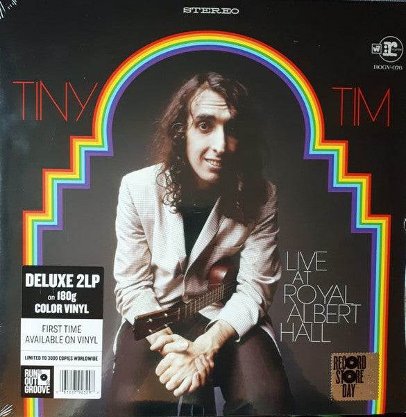 Tiny Tim – Live! At The Royal Albert Hall (Vinyl, 2xLP, Record Store Day, Limited Edition, 180 Gram, Translucent Red, 2019)