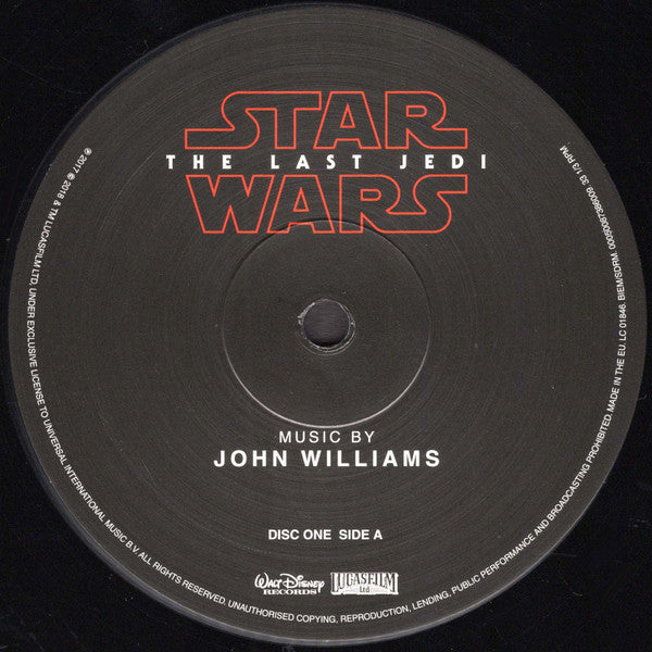 John Williams – Star Wars: The Last Jedi (Original Motion Picture Soundtrack) (Vinyl, 2xLP, Album, 2018) – photo 5