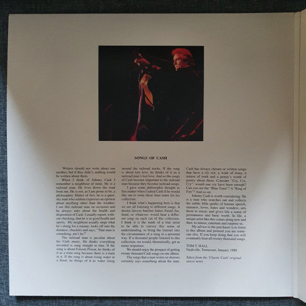 Johnny Cash – Classic Cash (Early Mixes) (Vinyl, 2xLP, Album, Record Store Day, 2020) – photo 2