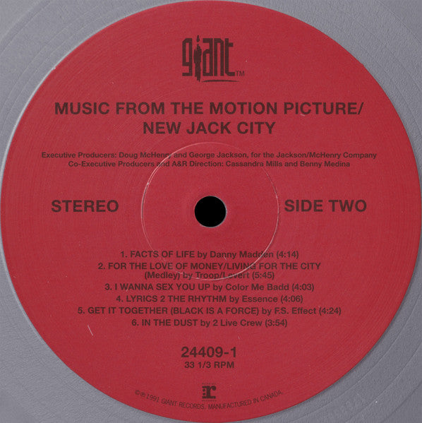 Various – New Jack City (Music From The Motion Picture) (Vinyl, LP, Record Store Day, Compilation, Limited Edition, Reissue, Silver, 2019) – photo 4
