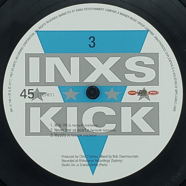 INXS – Kick (Vinyl, 2xLP, 45 RPM, Album, Reissue, Remastered, 30th Anniversary Edition, 2018) – photo 5