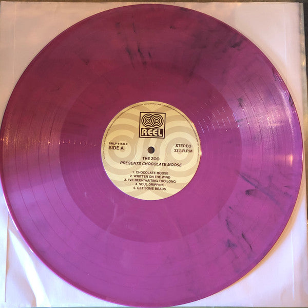 The Zoo – Presents Chocolate Moose (Vinyl, LP, Album, Limited Edition, Reissue, Lilac with Black Marbling ["Psychedelic Marbled"], 2020) – photo 5