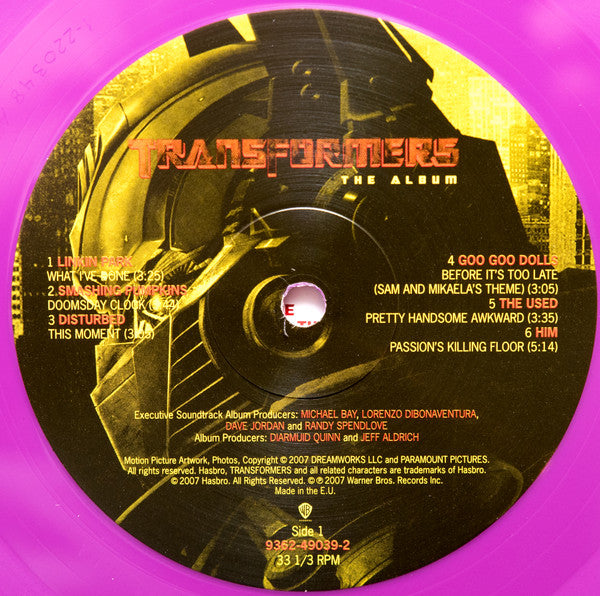 Various – Transformers (The Album) (Vinyl, LP, Album, Record Store Day, Compilation, Purple, 2019) – photo 5