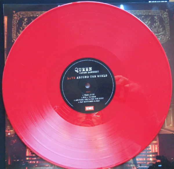 Queen + Adam Lambert – Live Around The World (Vinyl, 2xLP, Album, Limited Edition, Red, 2020) – photo 4